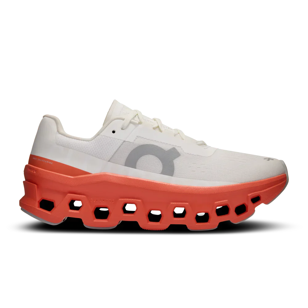 Cloudmonster Women's Shoes - White / Flame