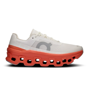 Cloudmonster Women's Shoes - White / Flame
