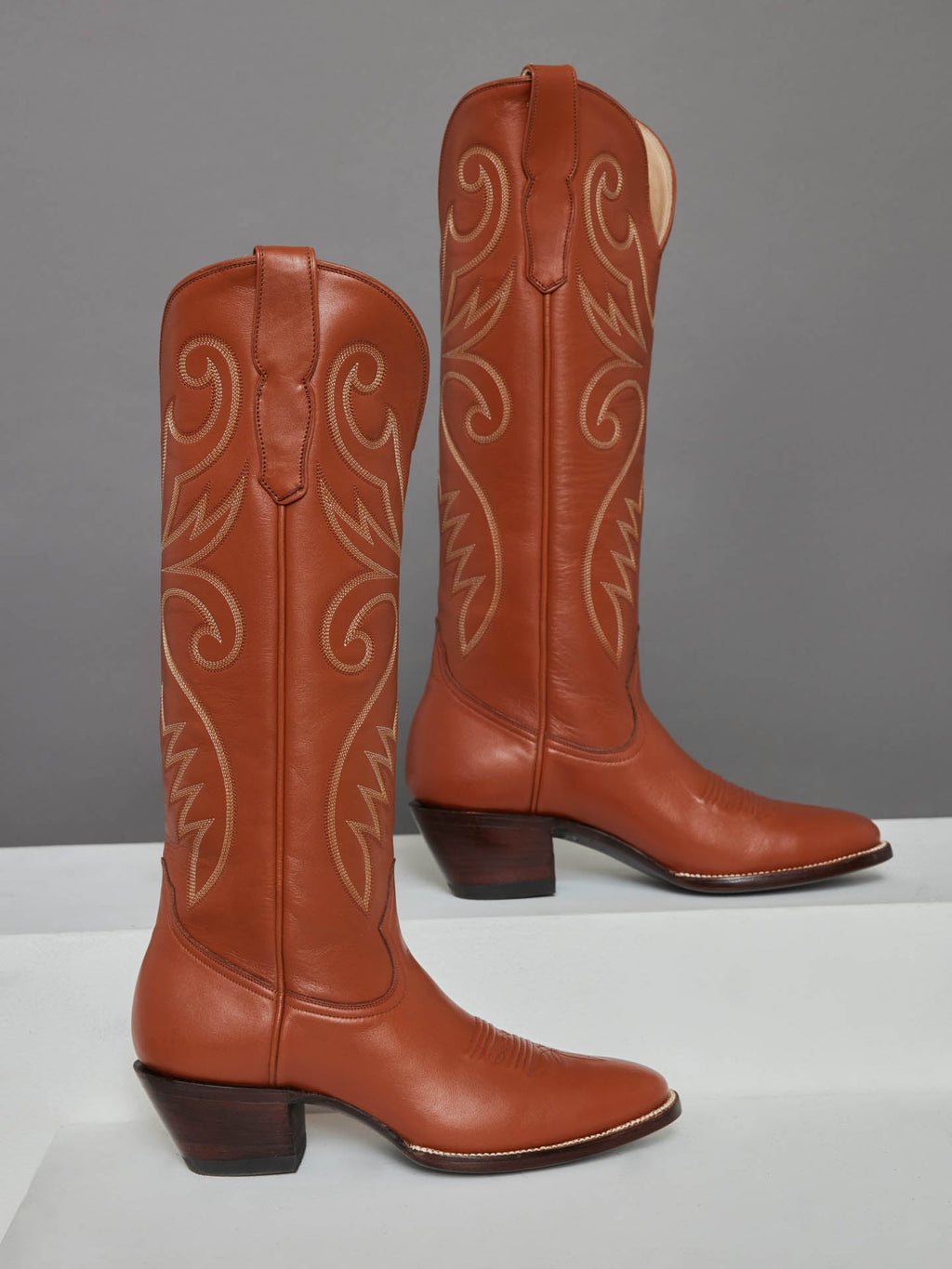 THE ALPINE BOOT - BROWN