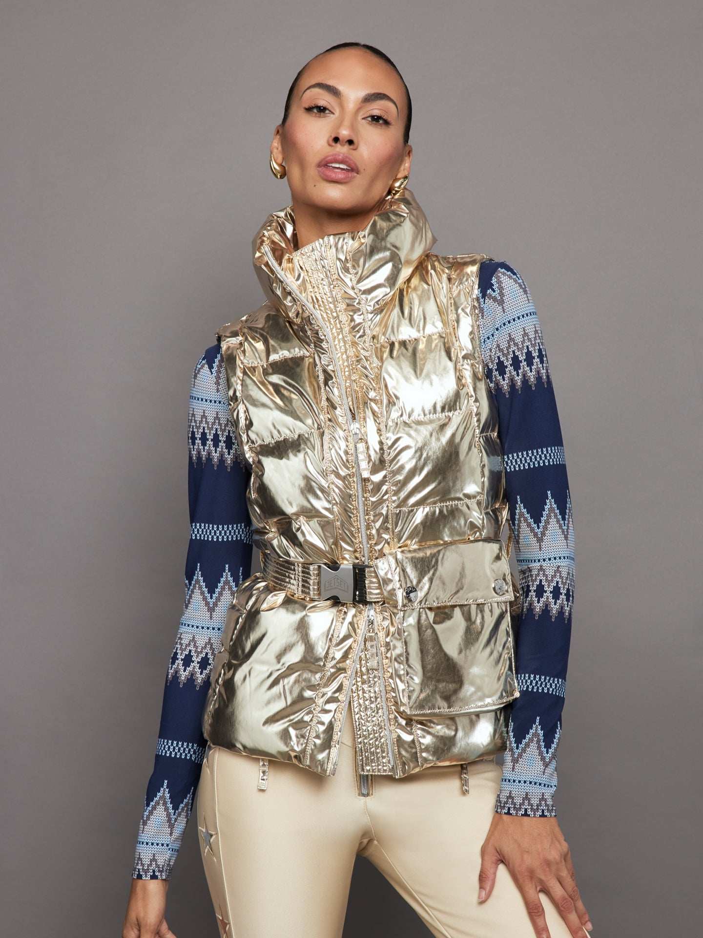 Gardena Vest Met - Ivory
