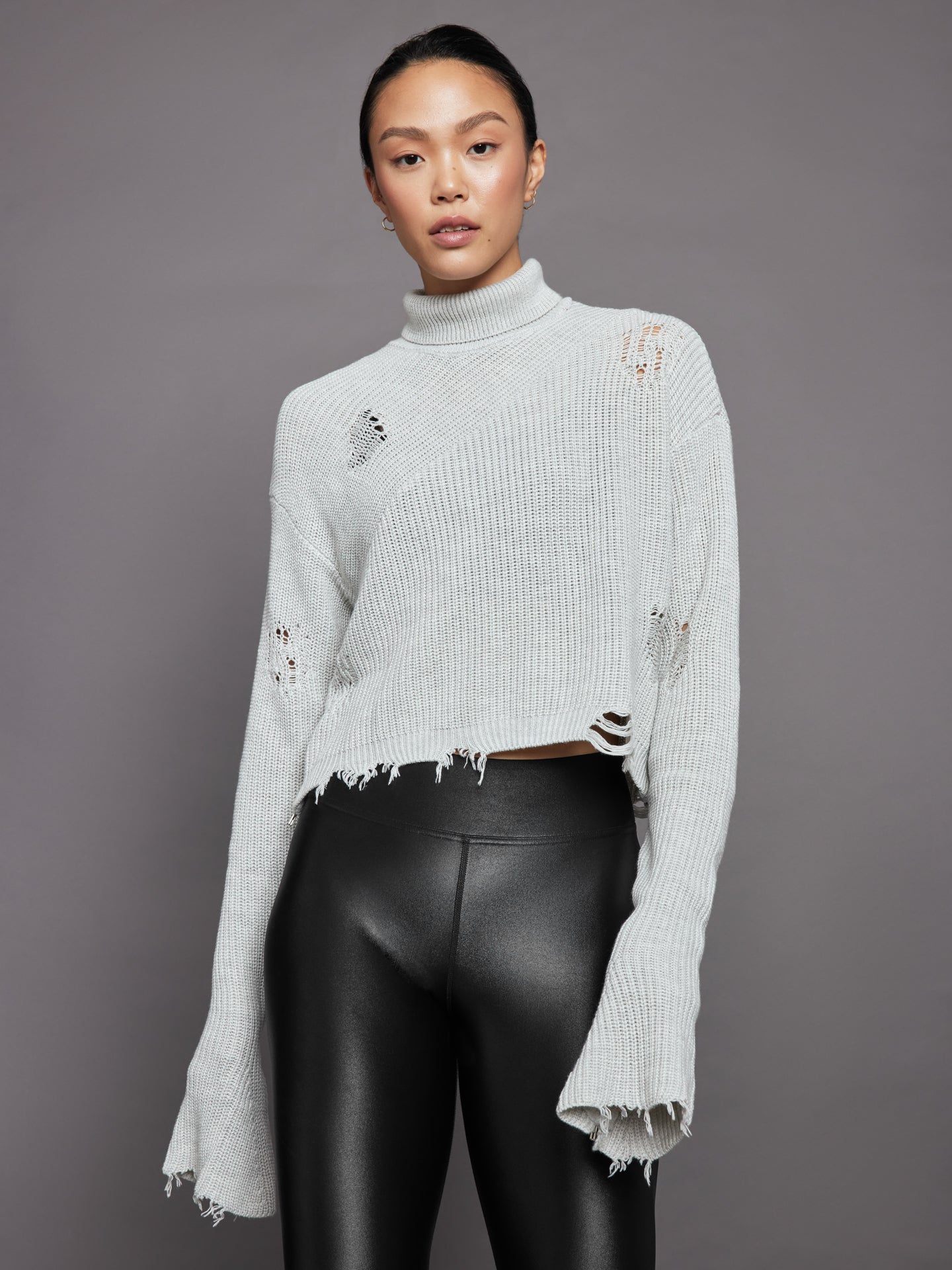 FAE TURTLE NECK - SILVER